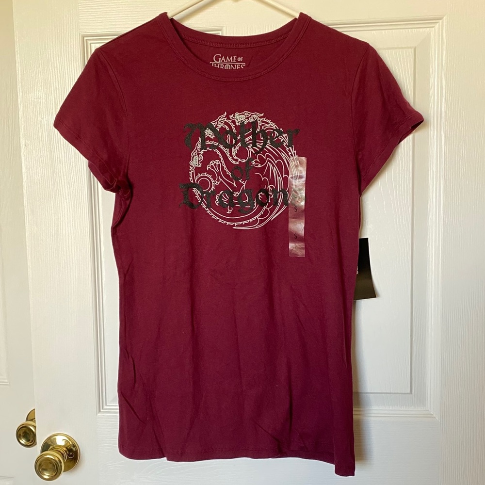 NWT Game of Thrones mother of dragons tee